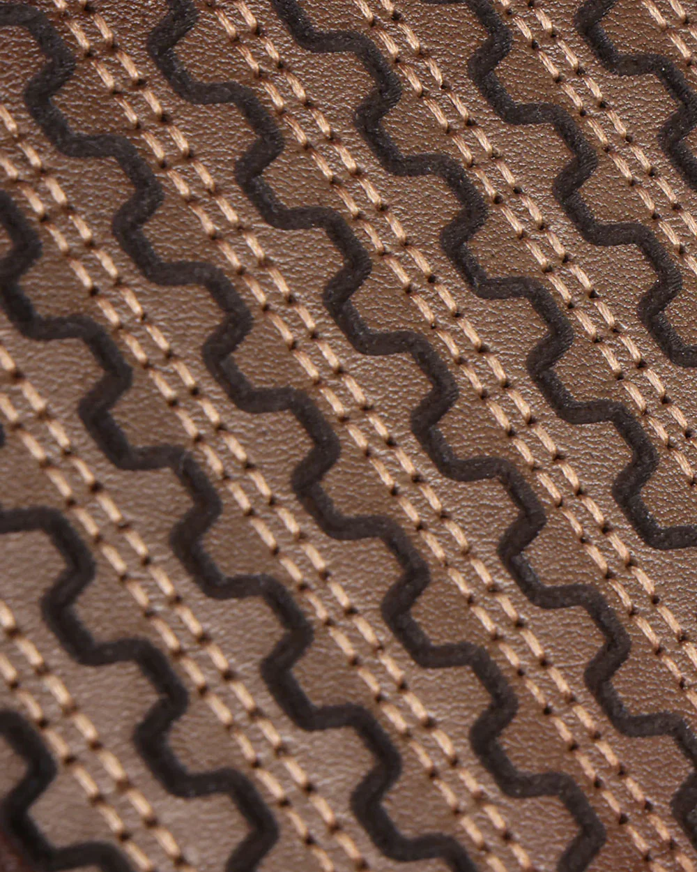 Brown geometric wallet 3 Brown geometric wallet