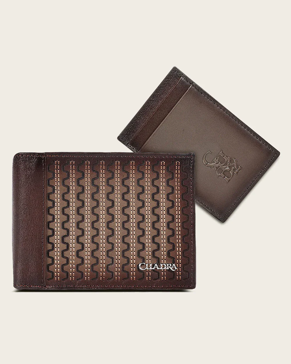 Brown geometric wallet 5 Brown geometric wallet