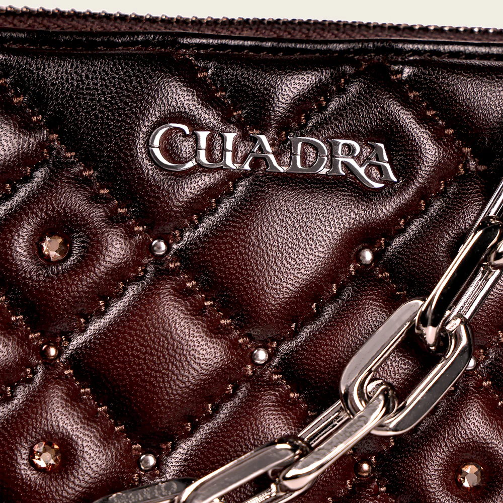 Brown geometrical bovine crossbody handbag 13 Brown geometrical bovine crossbody handbag