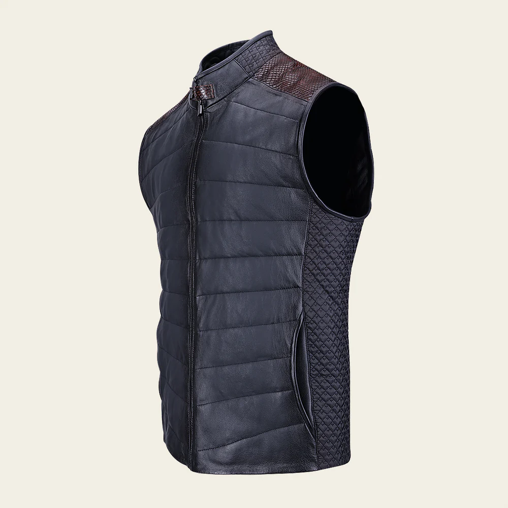 Oxford Ovine and Exotic Vest 10 Oxford Ovine and Exotic Vest