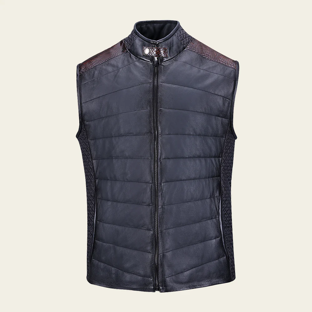 Oxford Ovine and Exotic Vest