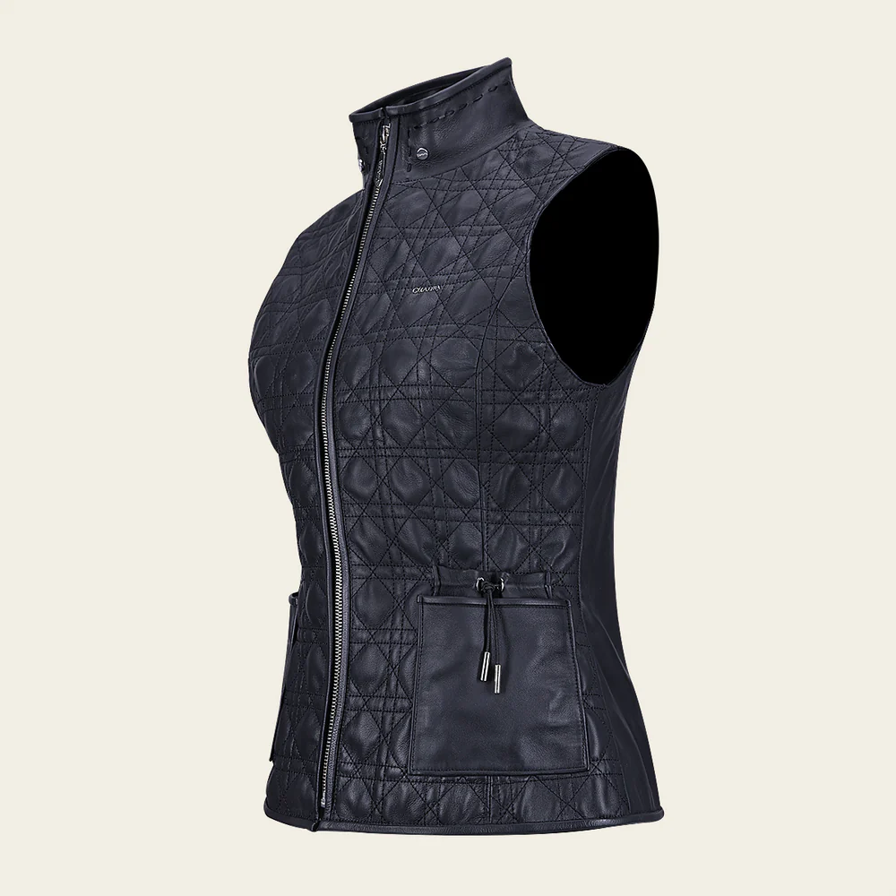 Black stylish Ovine Vest