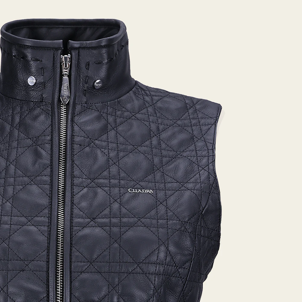 Black stylish Ovine Vest