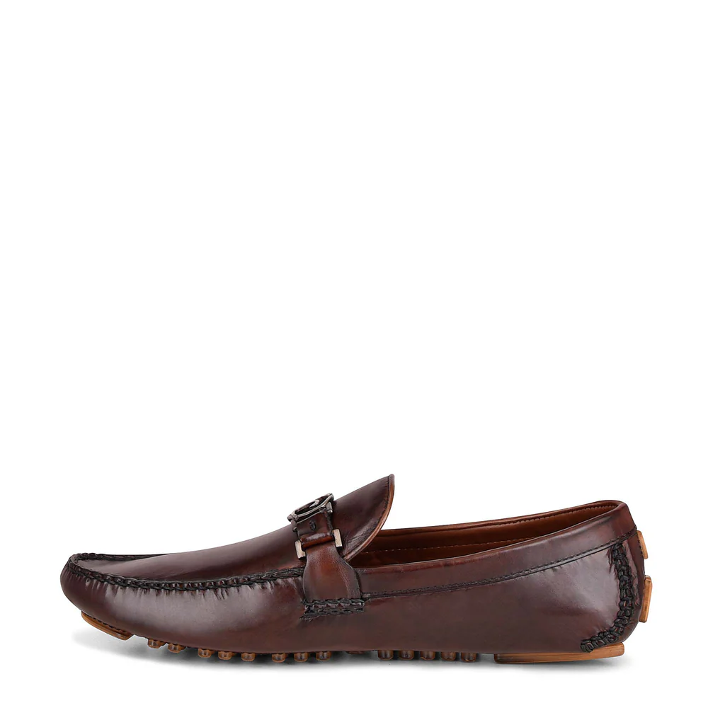 Handcrafted Brown Leather Drivers