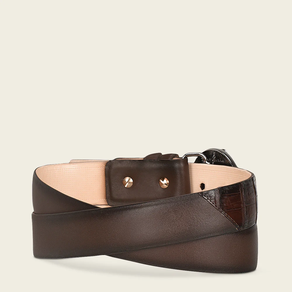 Brown cayman belt 6 Brown cayman belt