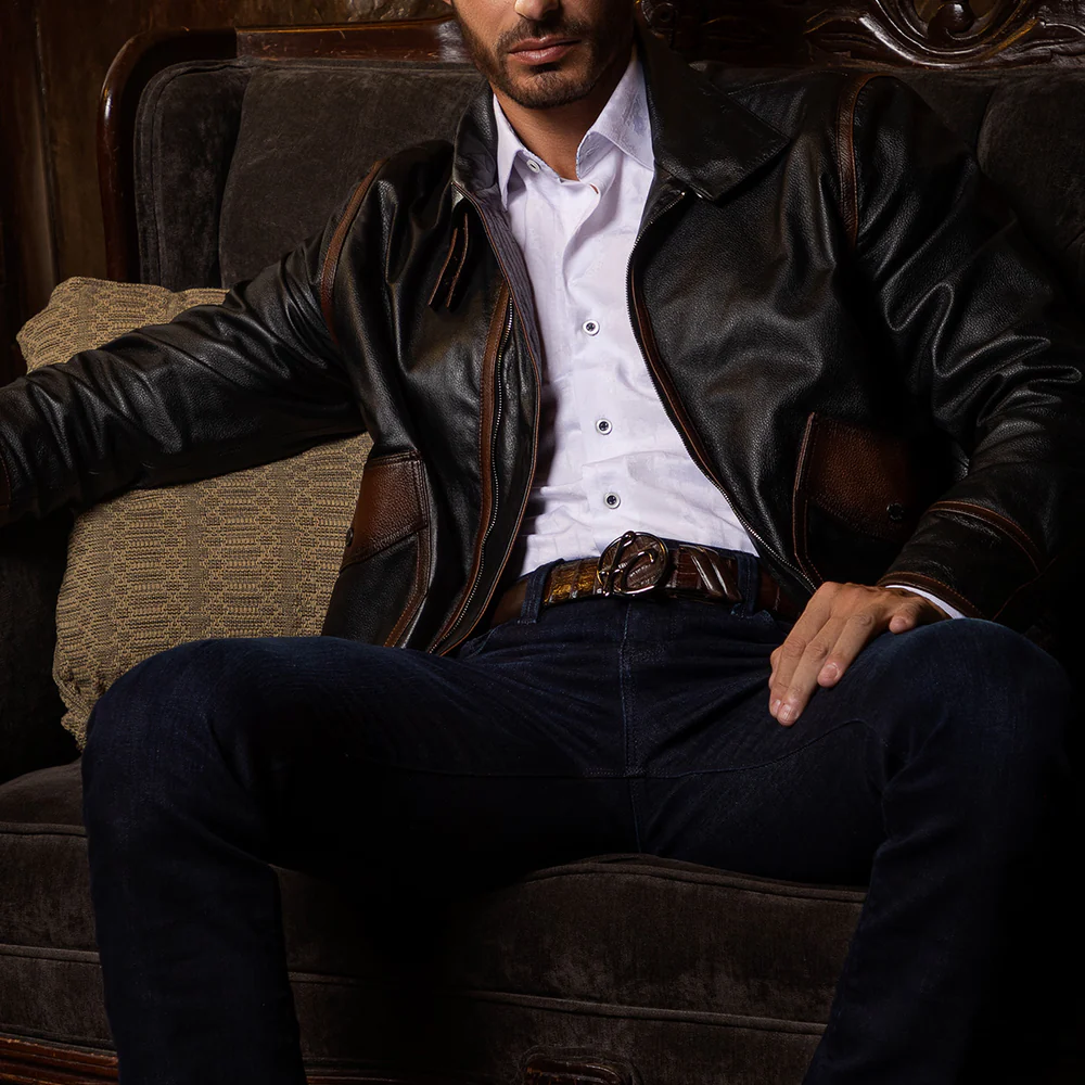 Brown cayman belt 9 Brown cayman belt