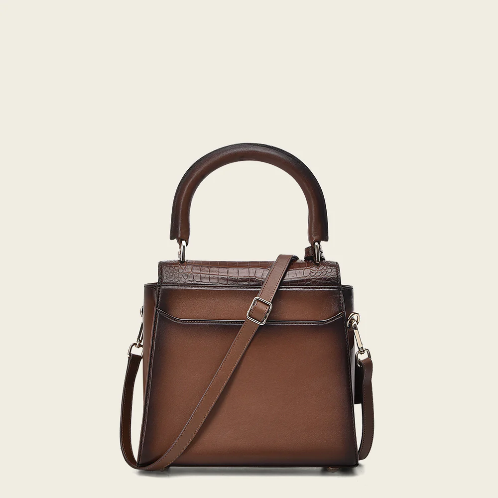 Brown Moreletti Crystals Bag