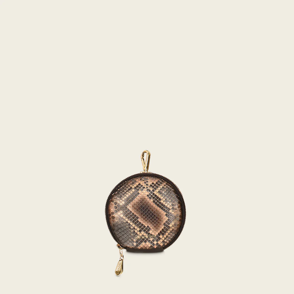 Cuadra Brown Western Fashion Python Tote Bag