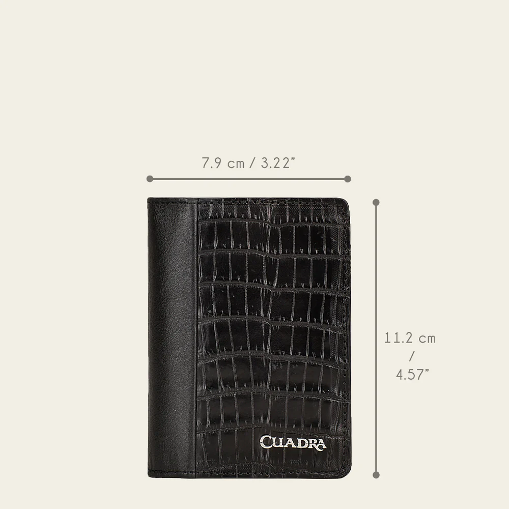 Black exotic card wallet 7 Black exotic card wallet