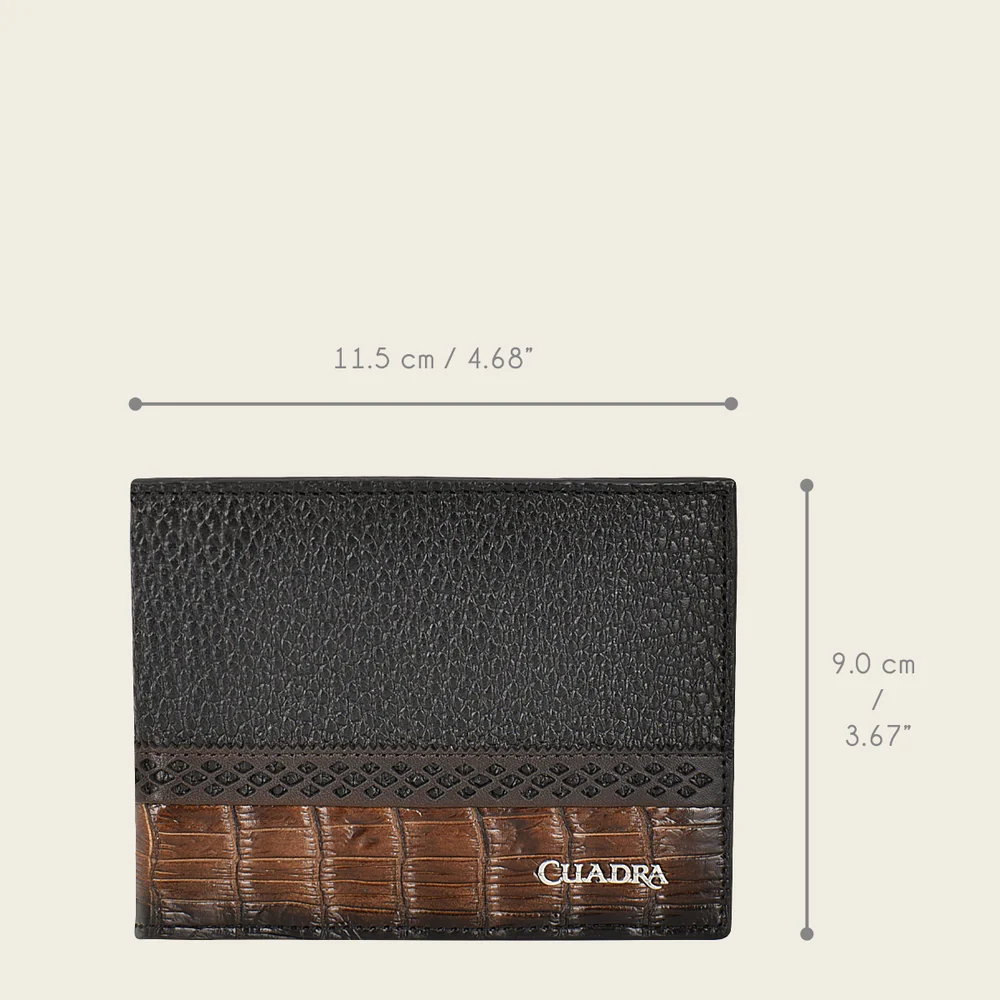 Brown Nile Croco Wallet 14 Brown Nile Croco Wallet