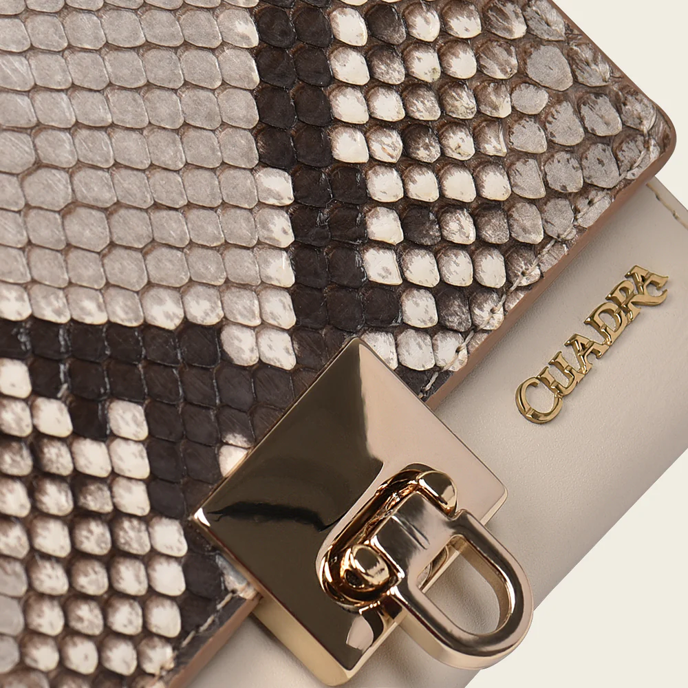 Grey Python Stitched Wallet 10 Grey Python Stitched Wallet