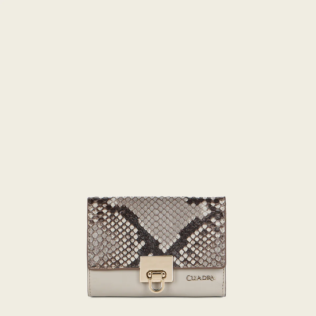 Grey Python Stitched Wallet 8 Grey Python Stitched Wallet