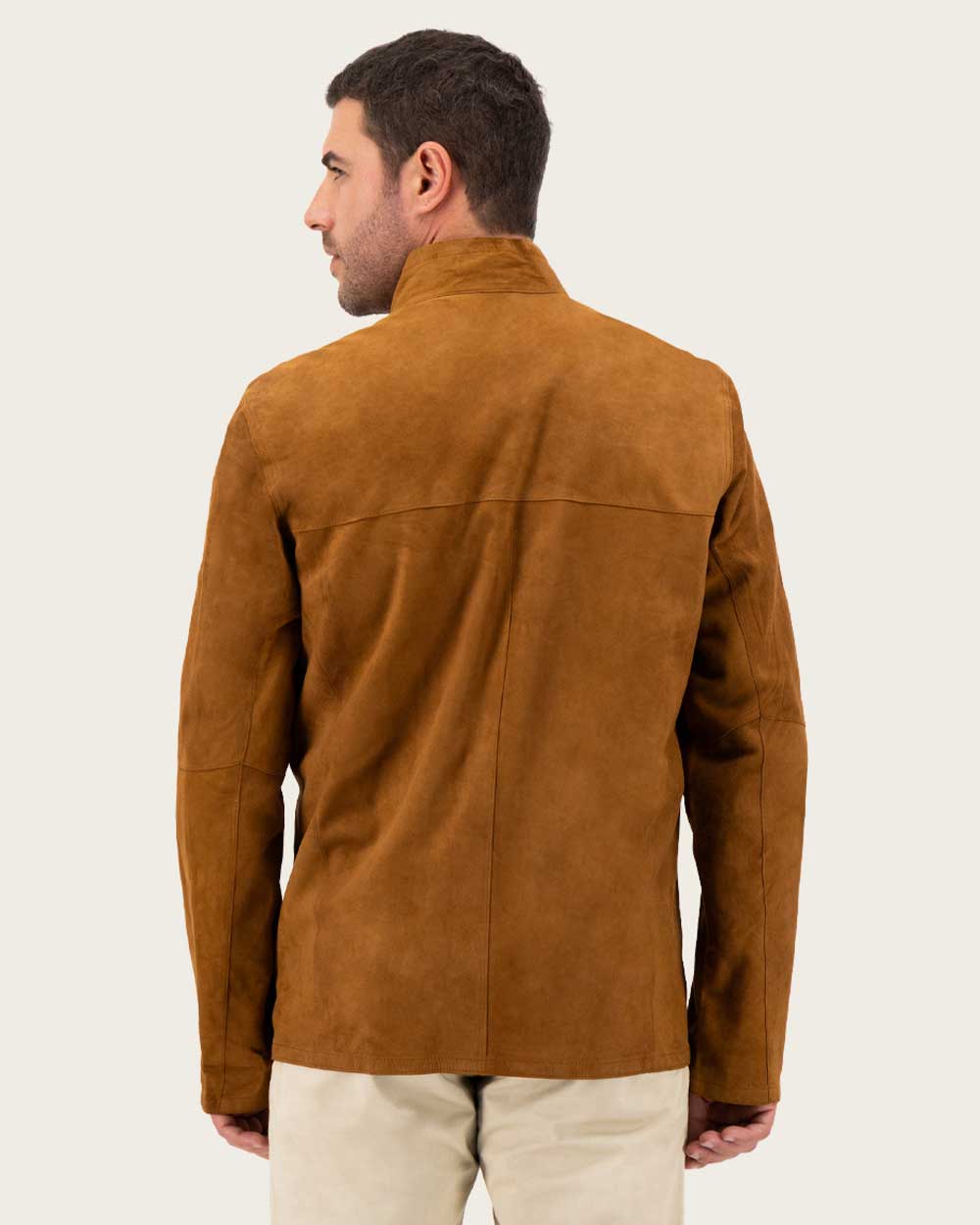 Brown reversible jacket