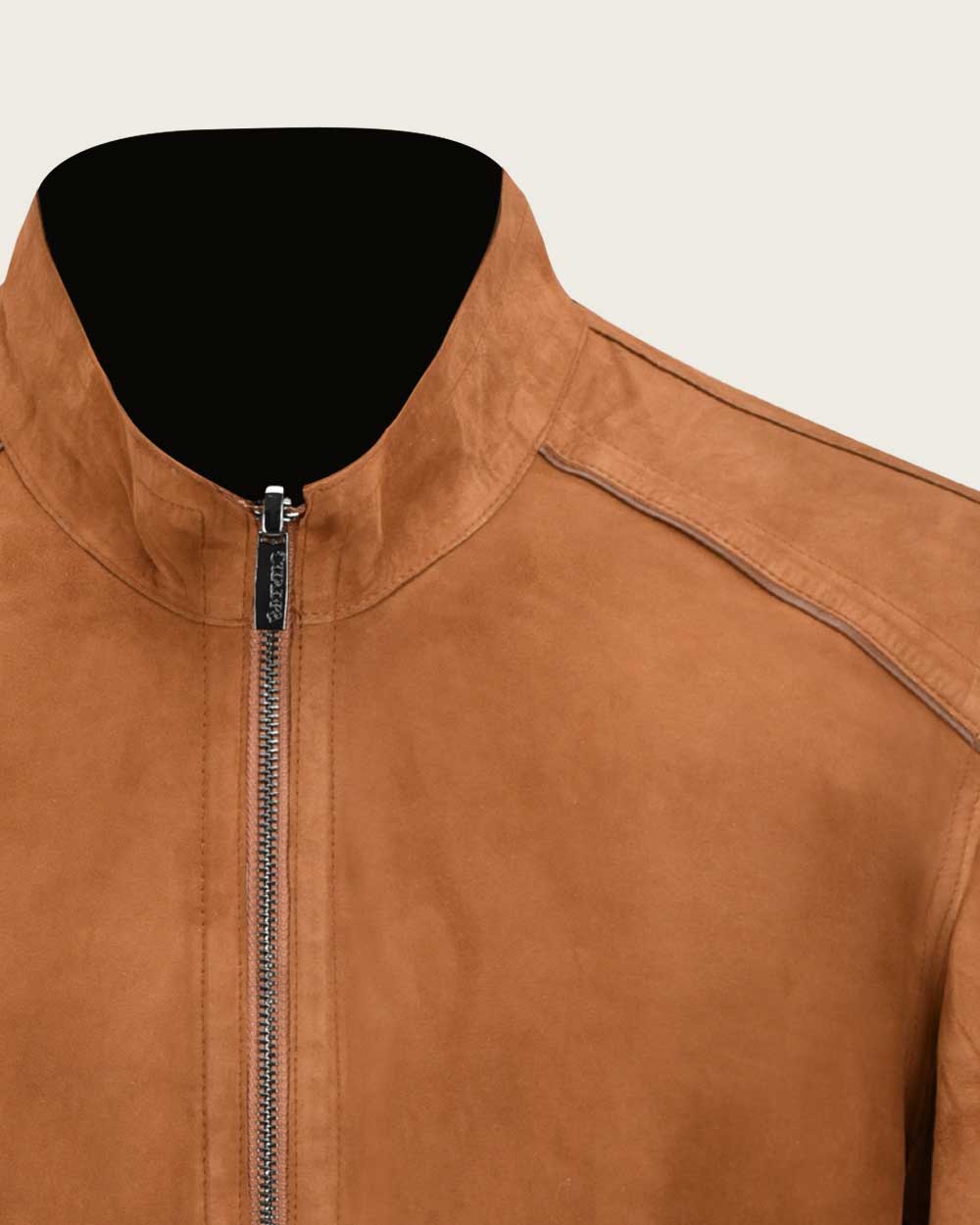 Brown reversible jacket