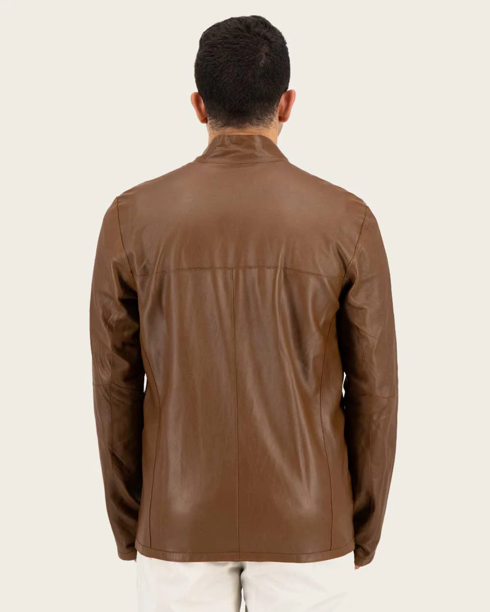 Brown reversible jacket