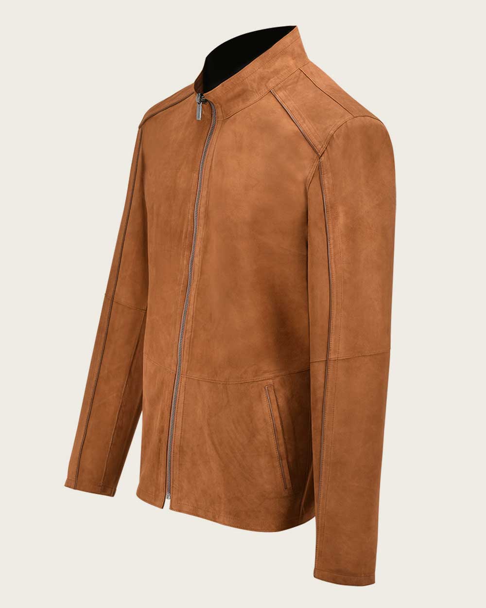 Brown reversible jacket