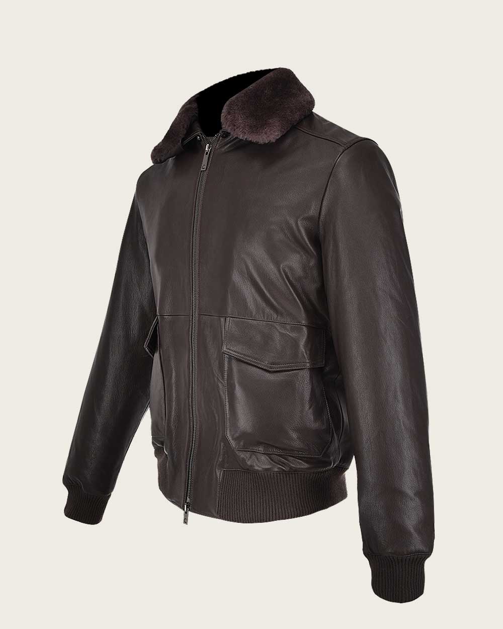 Brown fur collar jacket 9 Brown fur collar jacket