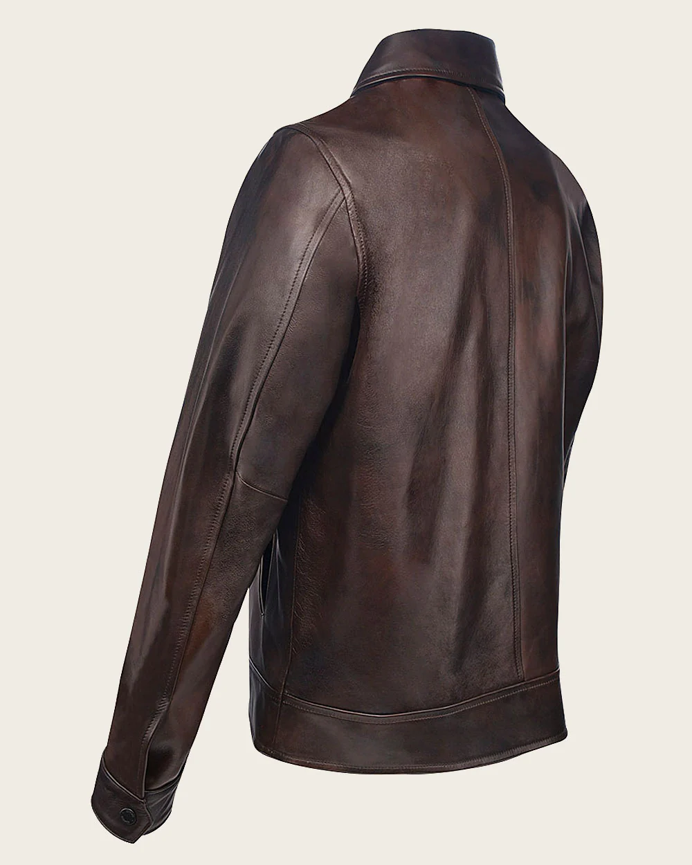 Brown ovine minimalistic jacket 6 Brown ovine minimalistic jacket
