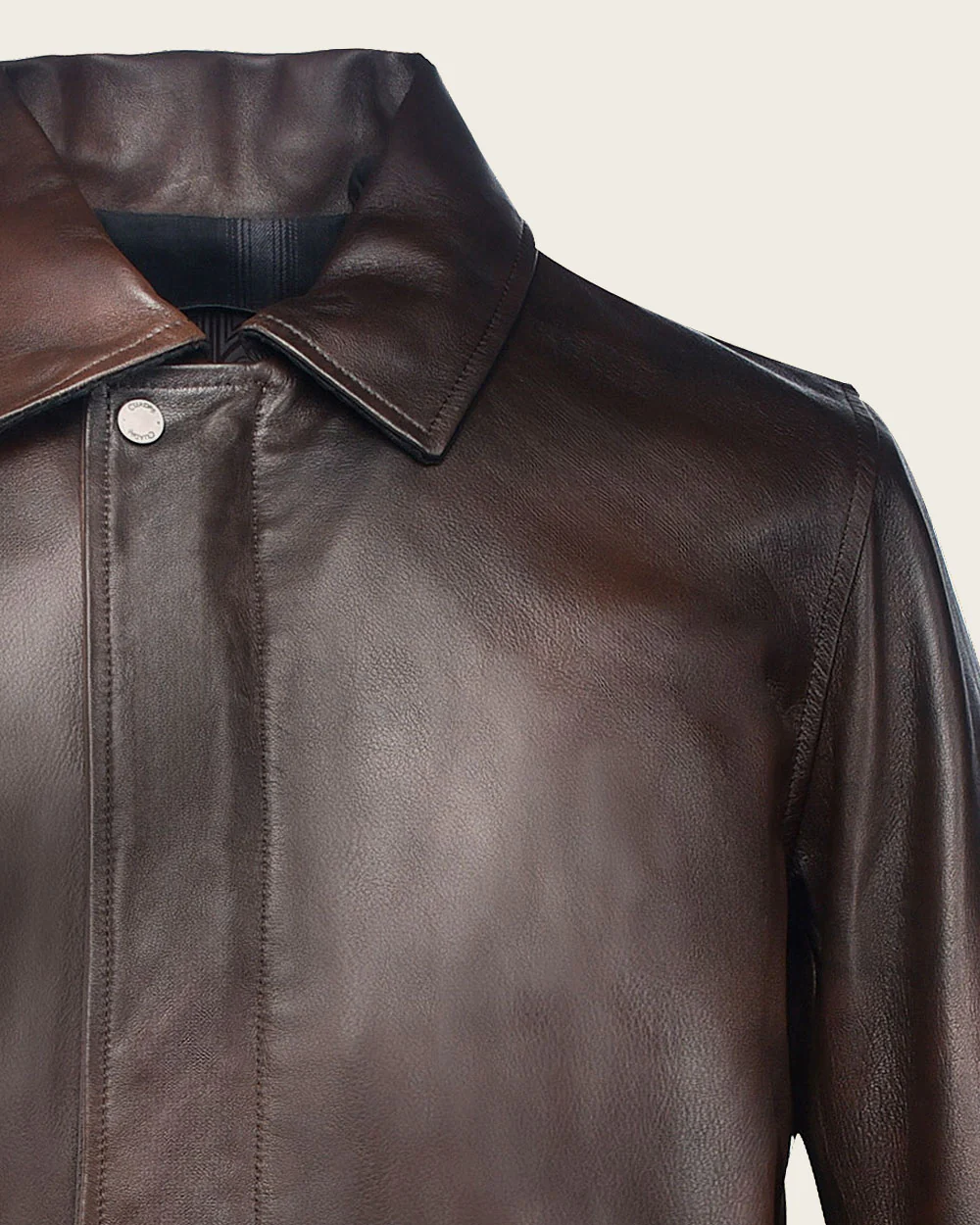 Brown ovine minimalistic jacket 7 Brown ovine minimalistic jacket