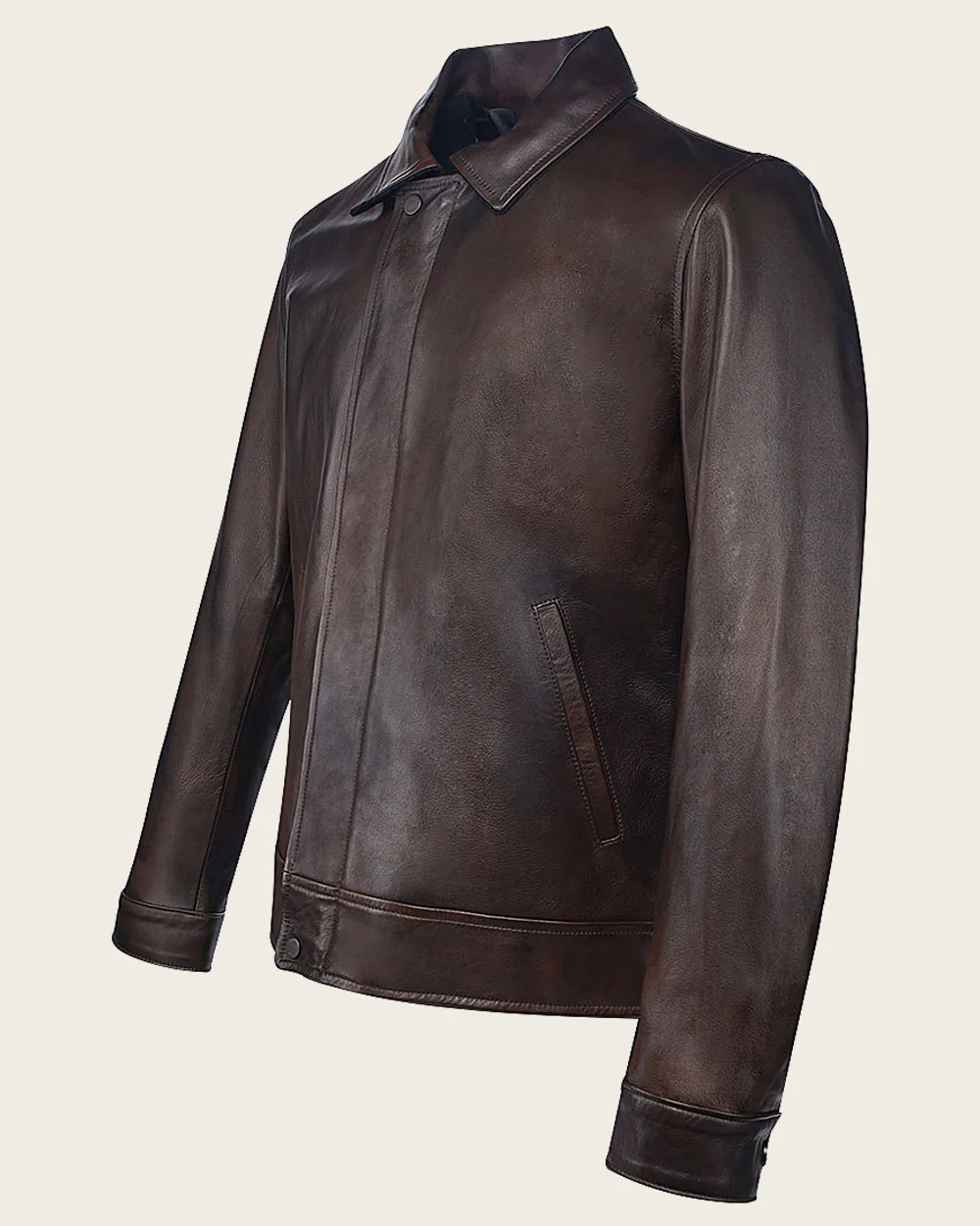 Brown ovine minimalistic jacket 9 Brown ovine minimalistic jacket