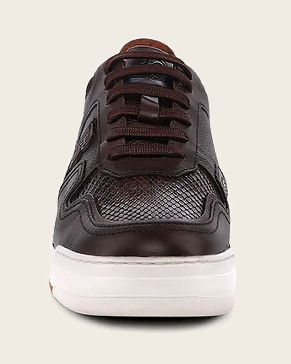 Sneakers dark brown exotic leather 6 Sneakers dark brown exotic leather
