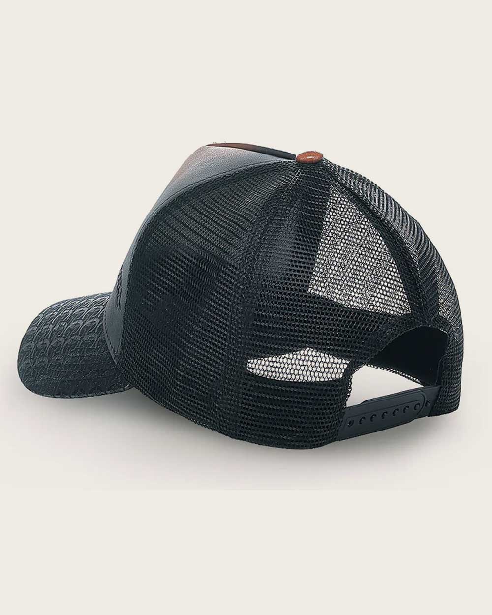 Brown alligator inspiration cap 14 Brown alligator inspiration cap