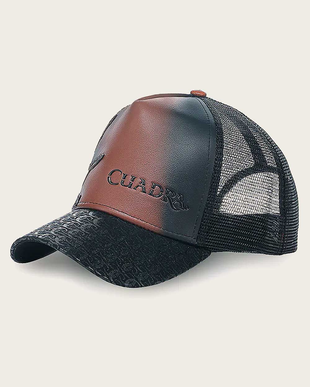 Brown alligator inspiration cap 9 Brown alligator inspiration cap