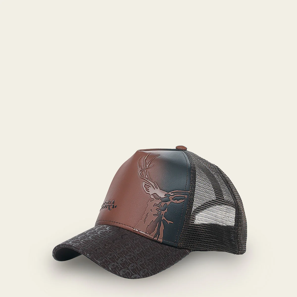 Brown deer inspiration cap