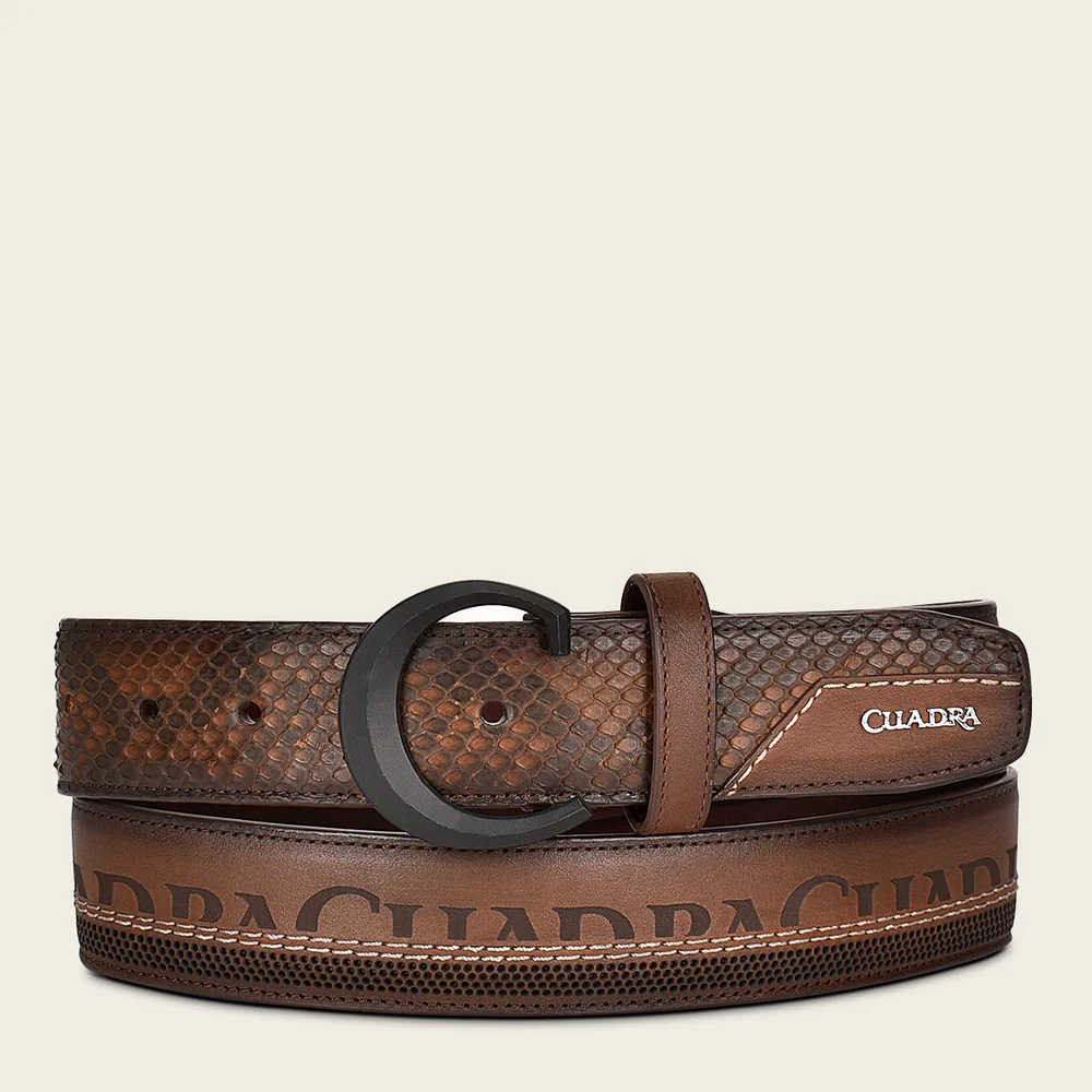 Honey python belt 10 Honey python belt