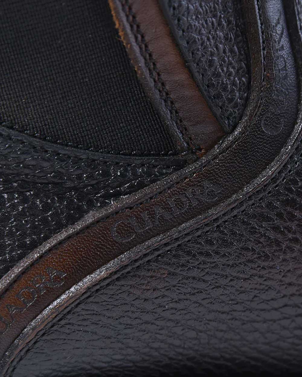 Urban bright finish black boot