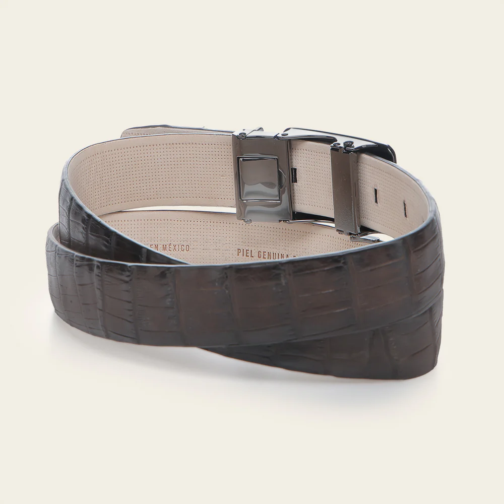 Brown elegant ultra exotic belt