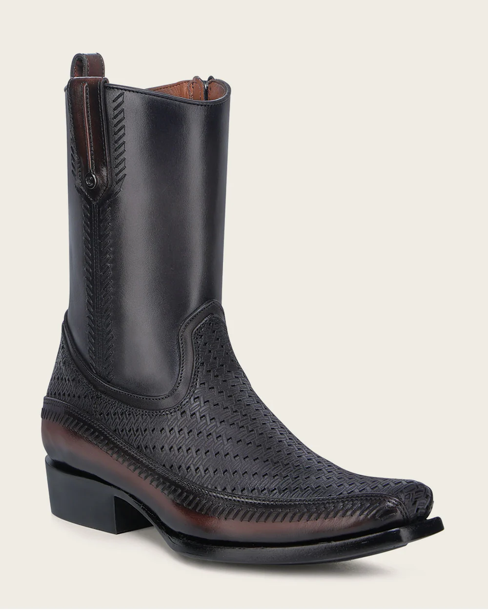 Dress Boot Decorated Oxford Bovine