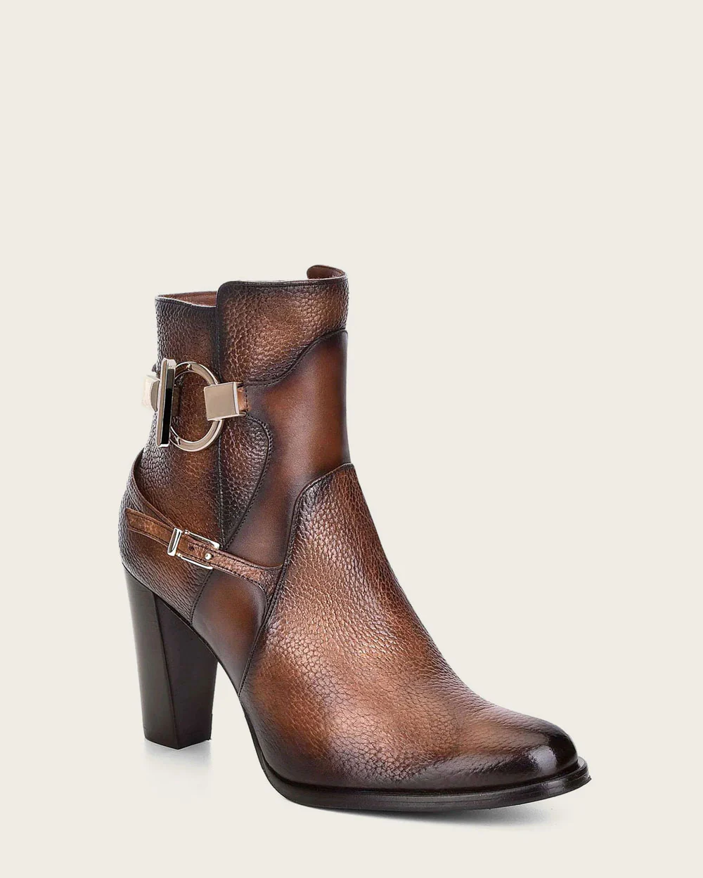 Ankle honey deer bootie