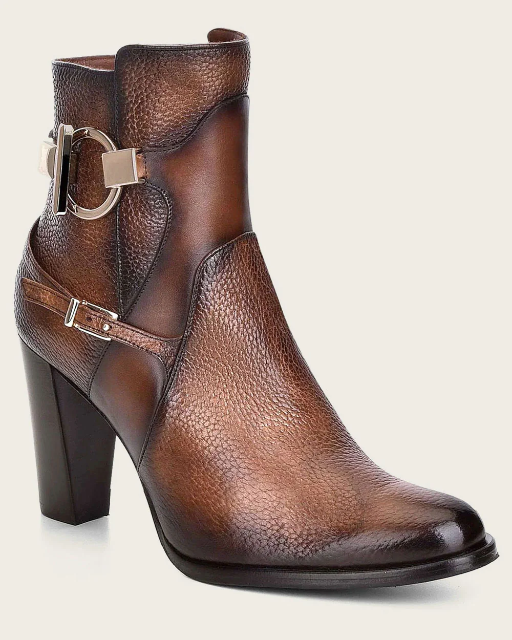 Ankle honey deer bootie