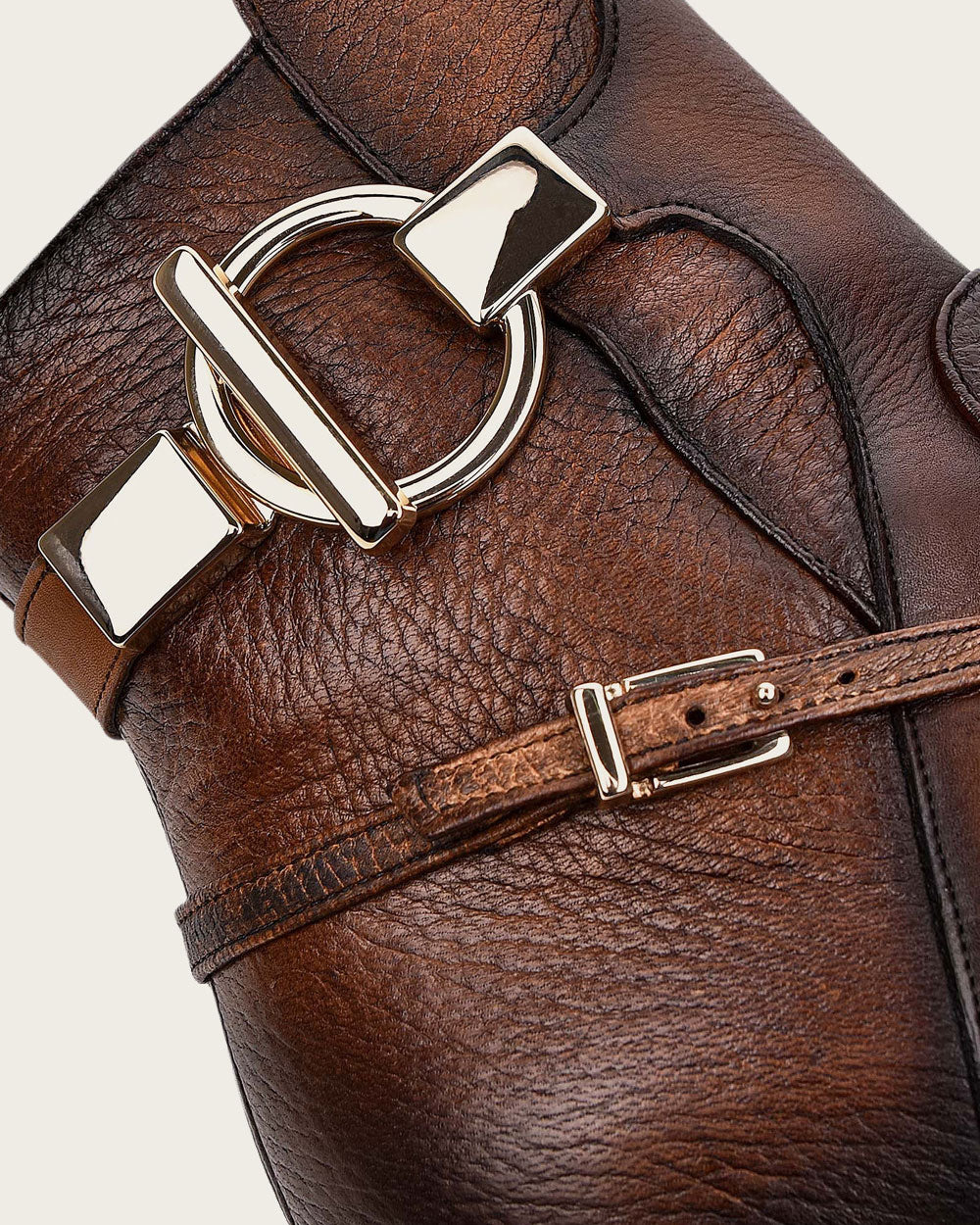 Ankle honey deer bootie