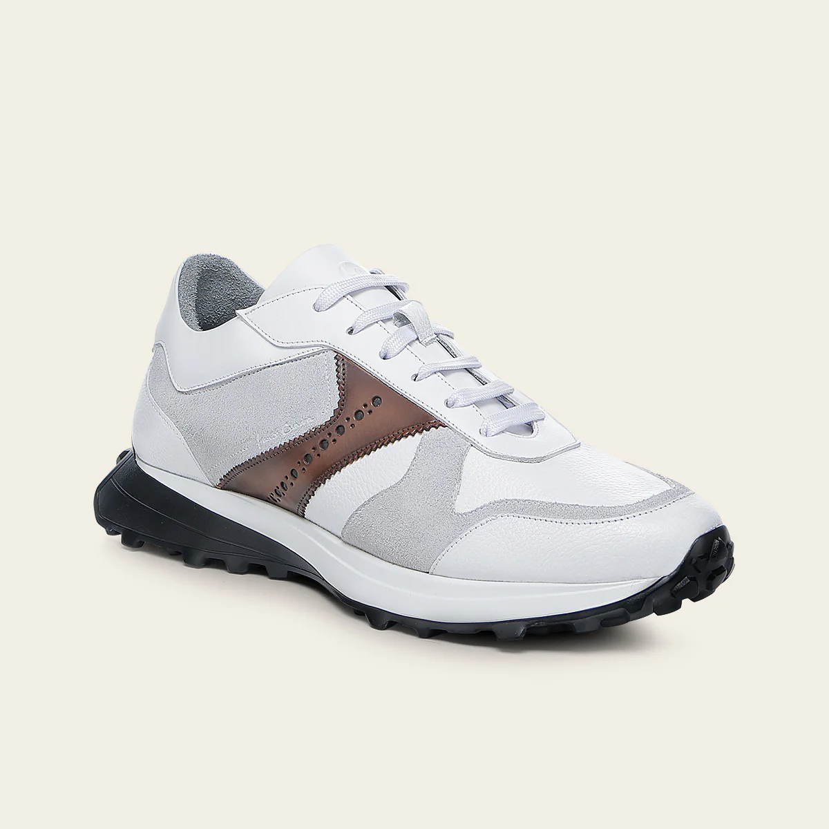 White weightless sole sneakers