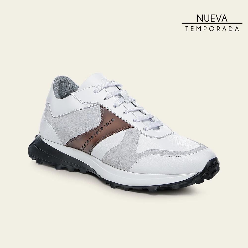 White weightless sole sneakers