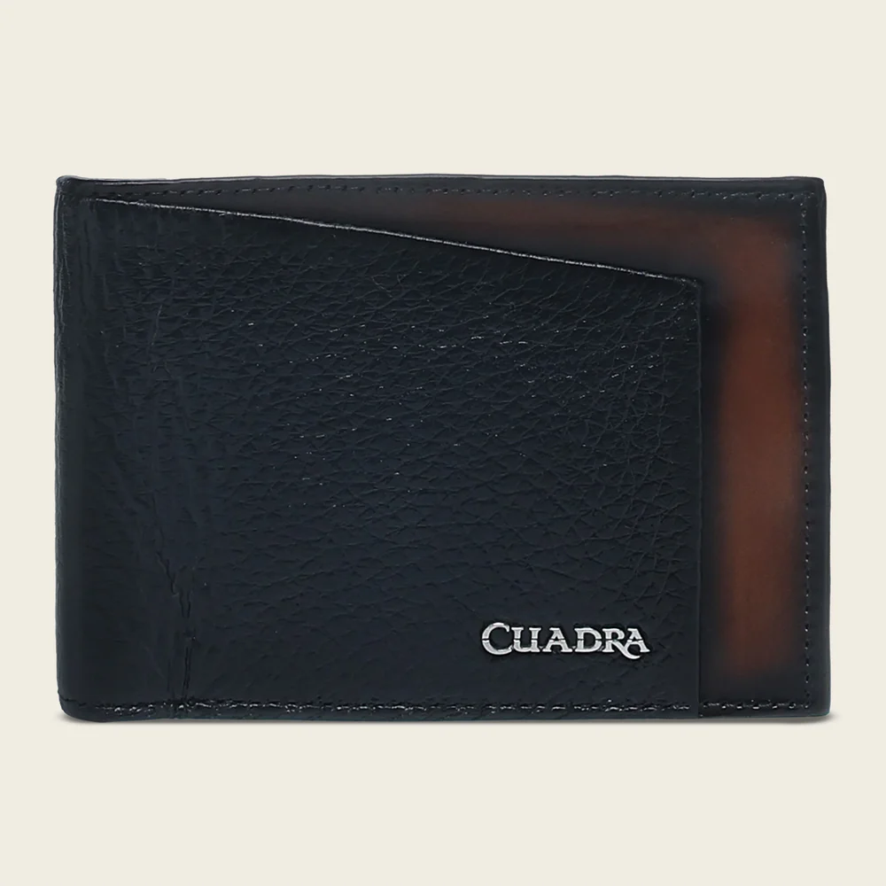Black bifold bitone deer wallet 11 Black bifold bitone deer wallet