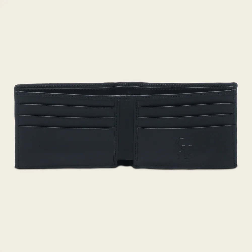 Black bifold bitone deer wallet 13 Black bifold bitone deer wallet