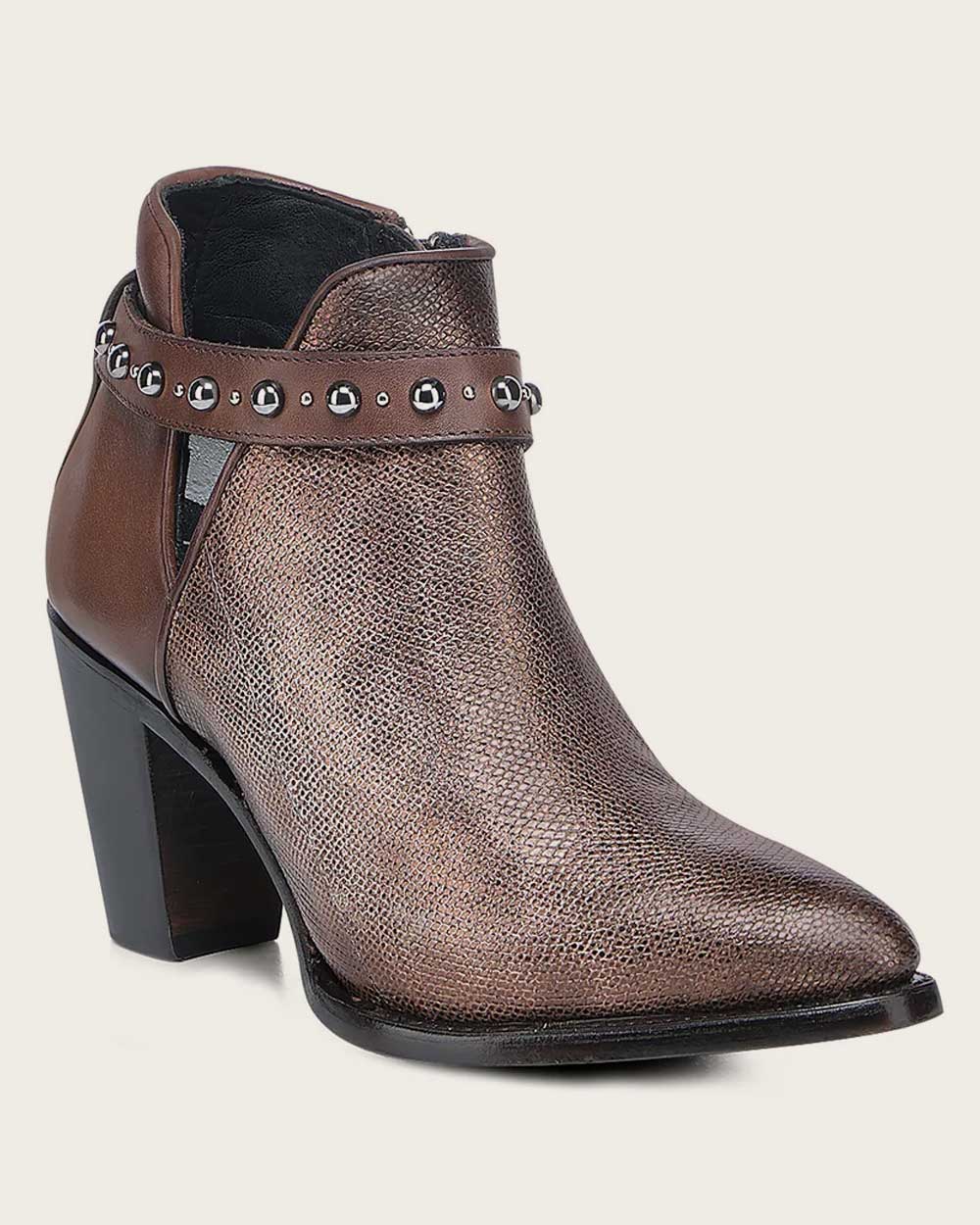 Ankle Gold Carunga Bootie