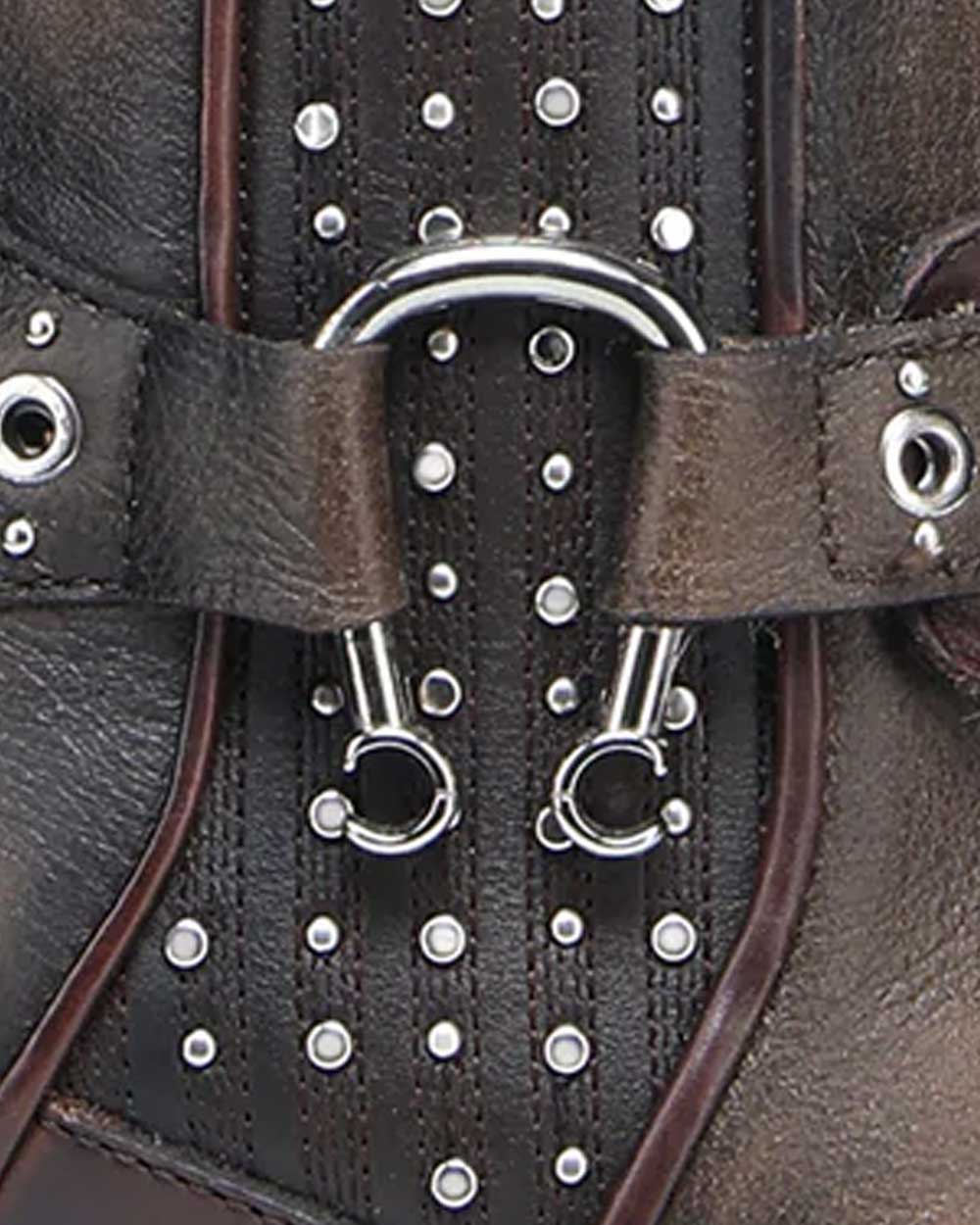 Western style honey brown Bootie