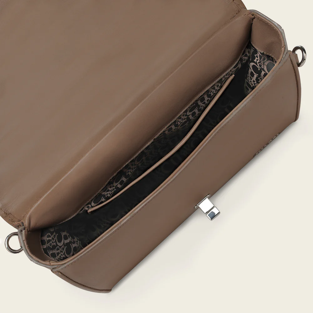 Honey decorated top handle handbag