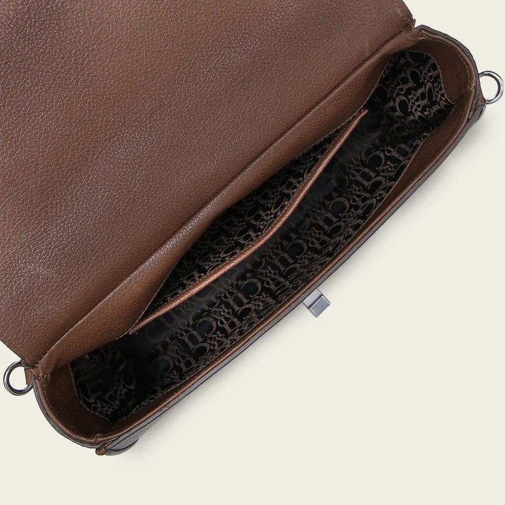 Brown Carunga top handle elegant handbag 17 Brown Carunga top handle elegant handbag