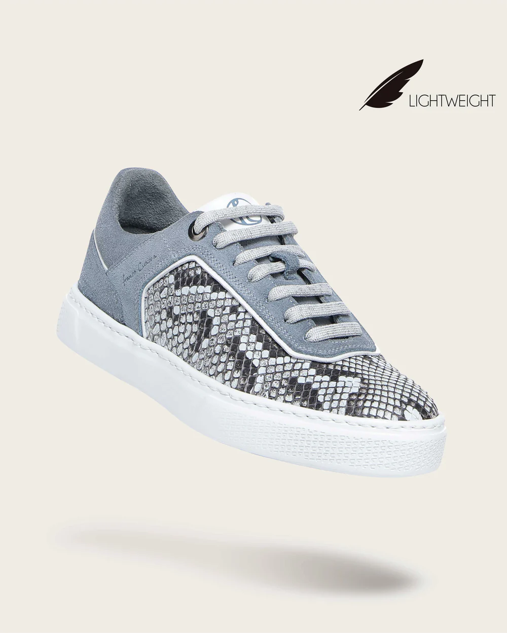 Blue and grey python sneaker 13 Blue and grey python sneaker
