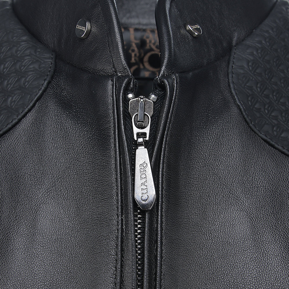 Black contrasting textures vest 3 Black contrasting textures vest