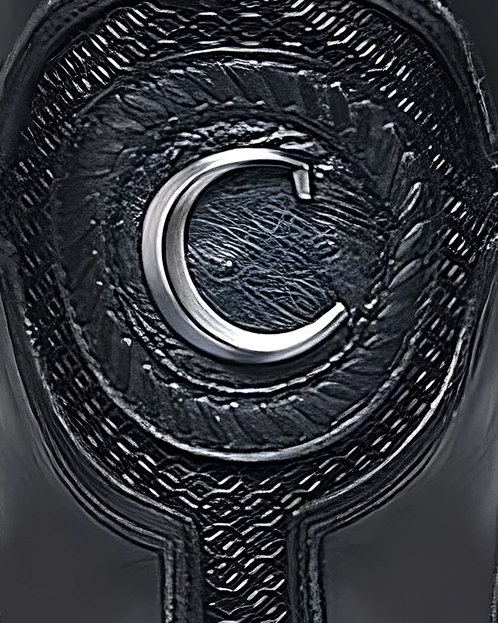 Western rodeo blue ostrich boot