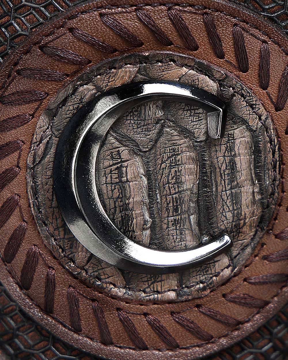 Western rodeo honey python boot