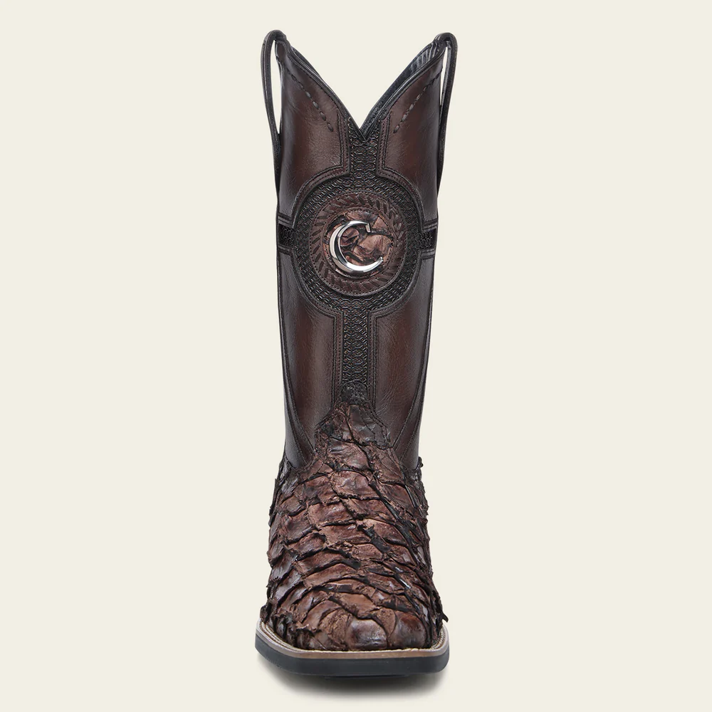 Luxury Honey Rodeo Boot in Genuine Poisson and Bovine Leather 18 Luxury Honey Rodeo Boot in Genuine Poisson and Bovine Leather