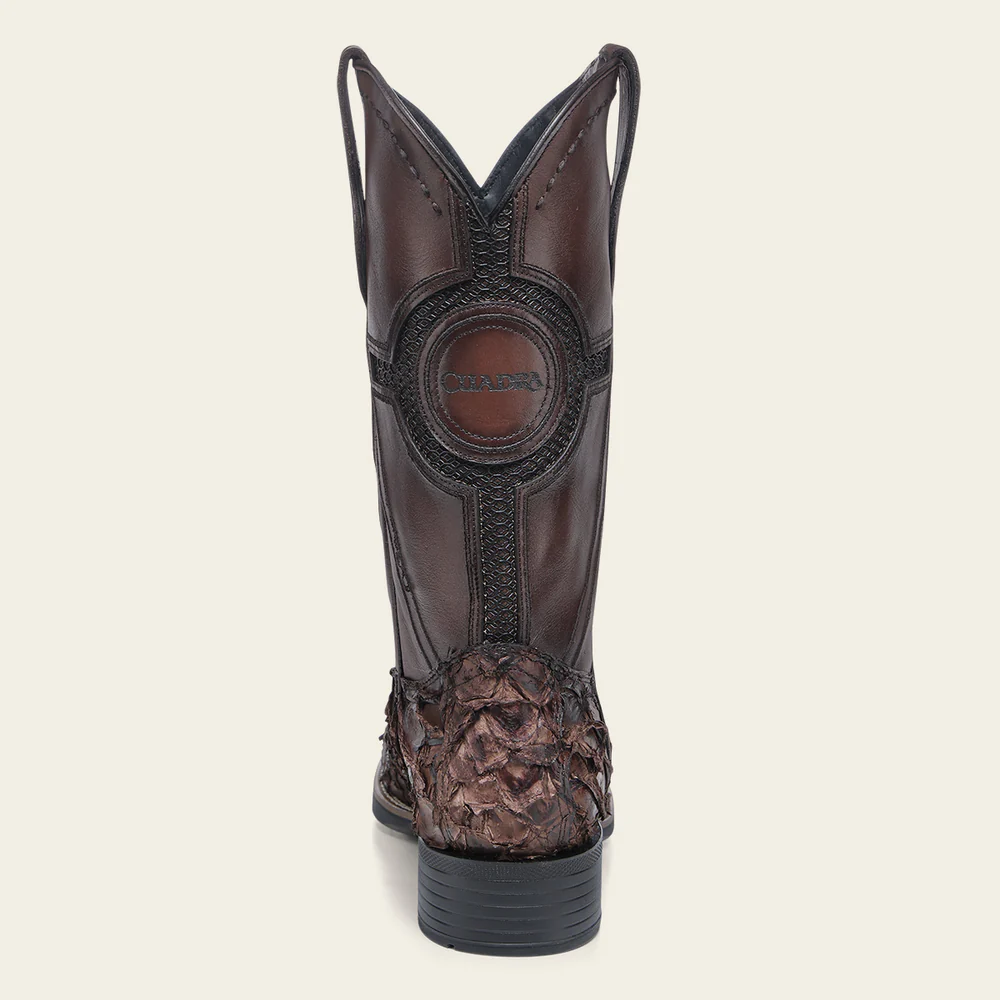 Luxury Honey Rodeo Boot in Genuine Poisson and Bovine Leather 8 Luxury Honey Rodeo Boot in Genuine Poisson and Bovine Leather