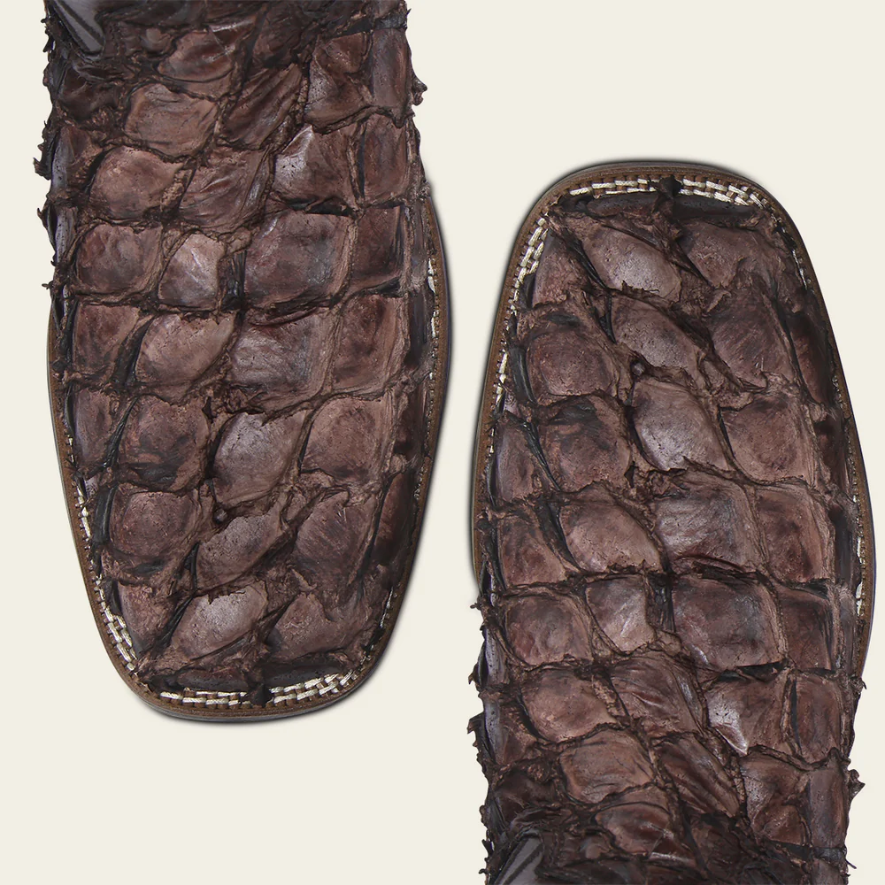 Luxury Honey Rodeo Boot in Genuine Poisson and Bovine Leather 9 Luxury Honey Rodeo Boot in Genuine Poisson and Bovine Leather